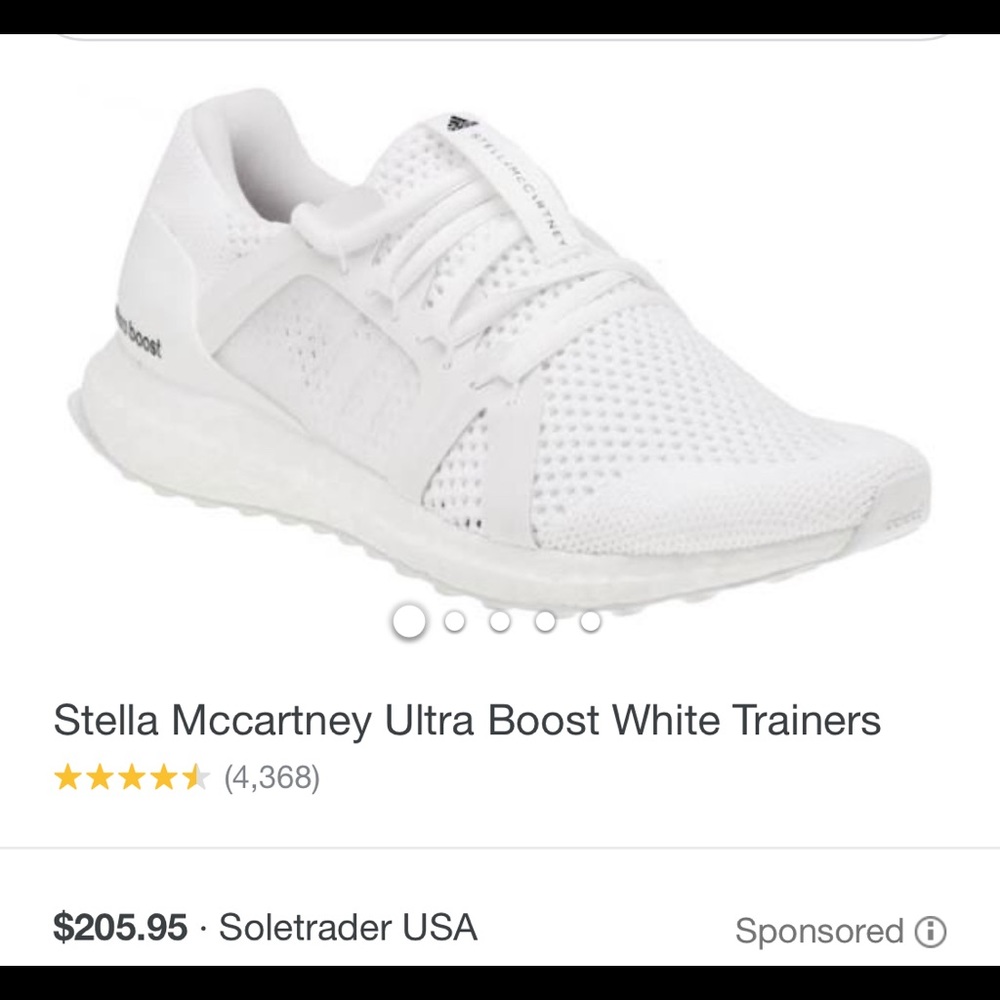 Stella Maccartney ultra boost sneakers